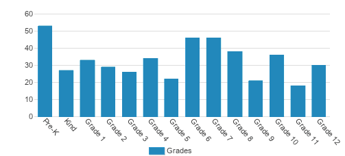 The O'Neal School Student By Grade The O'Neal School Student By Grade
