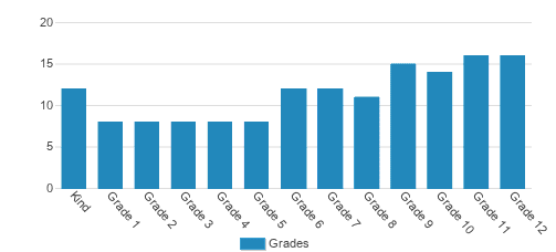 Mount Vernon Academy Student By Grade Mount Vernon Academy Student By Grade