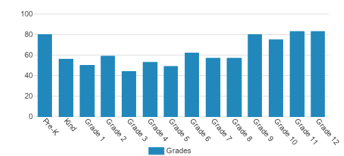 Brookfield Academy Student By Grade 