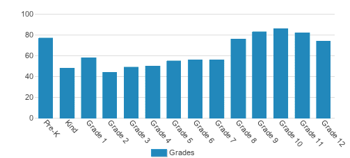 Brookfield Academy Student By Grade 