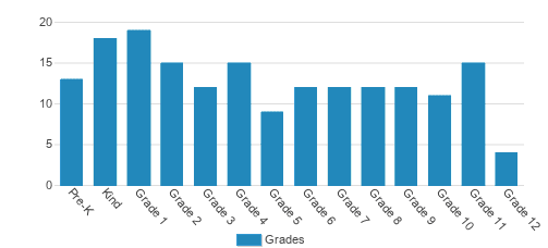 The King's Academy Student By Grade 