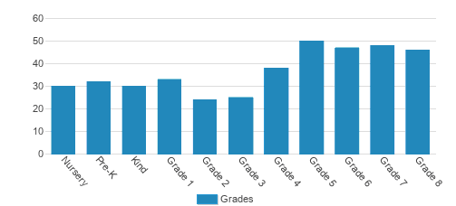 Waldron Mercy Academy Student By Grade 