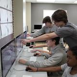 Madison Academy Photo #6 - Engineering high school students learn how to use CAD software to explore various spatial concepts.
