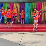 Castlehill Country Day School Photo - Castlehill Rocks! 5th graders on our outdoor stage!