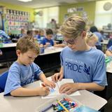Christ Little Rock School Photo - Our students and parents feel like CLRS is a big family - partners in children's education! We are the Falcon Family!