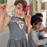 Living Wisdom School Of Palo Alto Photo #2 - Kindergarten science with bubbles