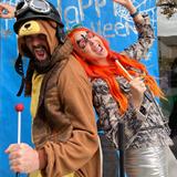 Black Pine Circle School Photo #15 - Teachers celebrating Halloween