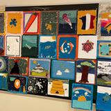 Black Pine Circle School Photo #9 - Nierika Yarn Painting