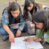 Black Pine Circle School Photo #2 - Sixth Grade scientists on the beach