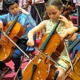Black Pine Circle School Photo #12 - Students Begin Learning Strings in First Grade