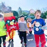 Brandeis Marin Photo #3 - Our Kindergarteners learned about and celebrated the Lunar New Year by organizing a parade and building their very own mini-floats!