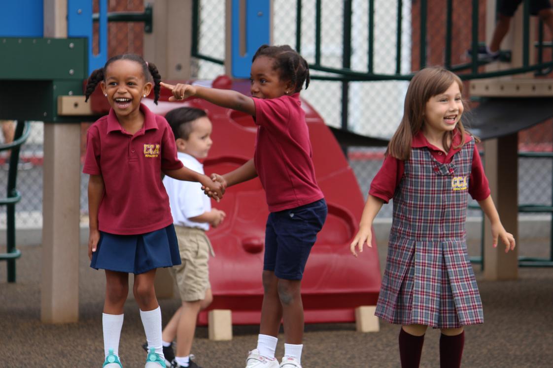 Calvary Christian Academy Photo #10 - Our preschool program is where early learning truly begins.From ages two to four, we focus on building strong foundations through hands-on learning-practicing fine motor skills, letter and number recognition, healthy habits, potty training, tracing, coloring, and so much more.Everything is designed to help children feel confident, capable, and ready for their next steps in school.