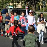 Christ Lutheran School Photo #3 - Students cheer their fellow students on during the annual Jog-a-thon Fundraiser!