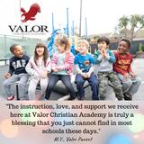 Valor Christian Academy Photo #4 - Preschool students enjoying some time on the playground. VALOR CHRISTIAN ACADEMY Preschool: Infants (6 weeks) - 4-year-olds Elementary School: Transitional Kindergarten (TK) - 8th Grade Middle School: 6th - 8th Grade