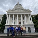 DaVinci Academy of Silicon Valley Photo #1 - Students tour the state capitol in Level 4. This overnight trip explores California history and government.