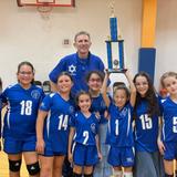 Hasten Hebrew Academy Photo - HHAI Girl's Volleyball Champions
