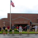 Lutheran High School Photo #5 - As a Christ-centered school, students pray together daily.