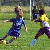 St. John Lutheran School Photo #5 - Our soccer team in action!