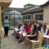 St. Patrick Elementary School Photo - Our outdoor classroom allows the students to interact with their environment and take advantage of the beautiful Northwest Indiana weather.