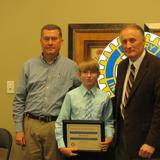 Bethel Christian School Photo - Ethan Brantly, Seventh grader was student of the Year in Junior High for the 2012-2013 school year.