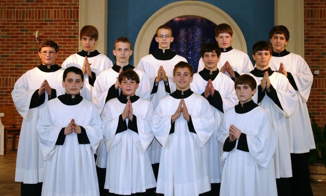 Our Lady Of Lourdes Continuation School Photo - 8th grade Altar Servers