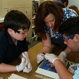 Arnold Christian Academy Photo #1 - Mrs. Colebrook's science class dissected frogs