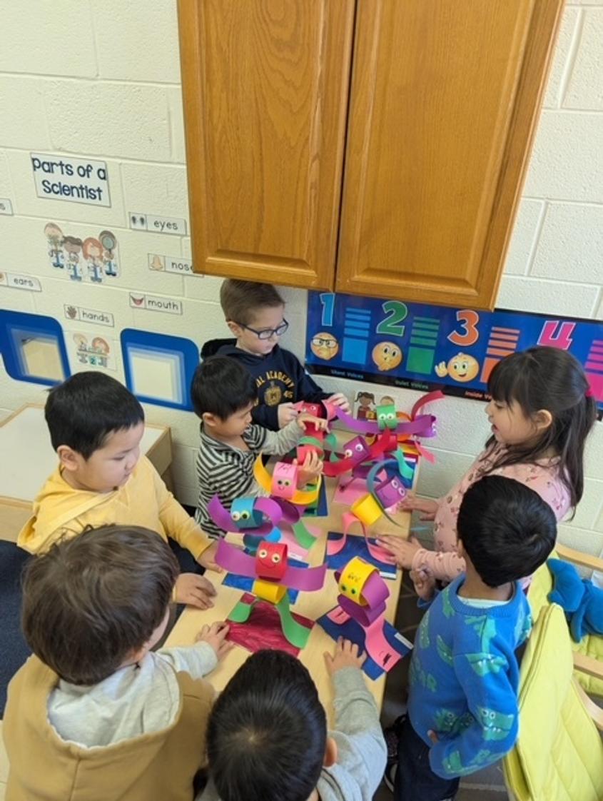 Epworth Preschool & Kindergarten Photo #1 - Projects and hands-on work are the foundation of our play-based curriculum