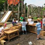Evergreen School Photo #2 - For many years the Evergreen Playgarden has been recognized as one of the best all-natural play spaces in Montgomery County. Now, our outdoor area has become an even more important part of our program. The space has been enhanced to better serve as a location for environmental education and more.
