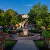 Georgetown Preparatory School Photo #1 - The Yard is the heart of campus where the students pass between classes, and meet up for clubs and spirit events.