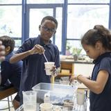 Grace Episcopal Day School Photo #4 - Elementary students explore and discover through hands-on inquiry in science and innovation class.