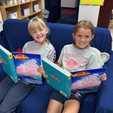 St. Martin's-in-the-Field Episcopal School Photo #3 - Friends who read together, stay together! Our students love their free reading time during the day, especially when they can read with a buddy.