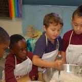 Washington New Church School Photo #3 - Bread Day - every Wednesday in the Kindergarten.