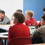 Catholic Memorial Photo #2 - Middle schoolers learn math in the new $11MM Yawkey Center for Integrated and Applied Learning.