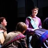 Catholic Memorial Photo #10 - Students performs Shakespeare's "MacBeth" for the fall/winter play in the performance studio in the Yawkey Center for Integrated and Applied Learning.