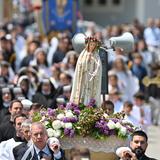 Immaculate Heart Of Mary School Photo #9 - IHM is dedicated to the Blessed Mother and has a strong devotion to her Immaculate Heart. Photo of the annual May Procession.