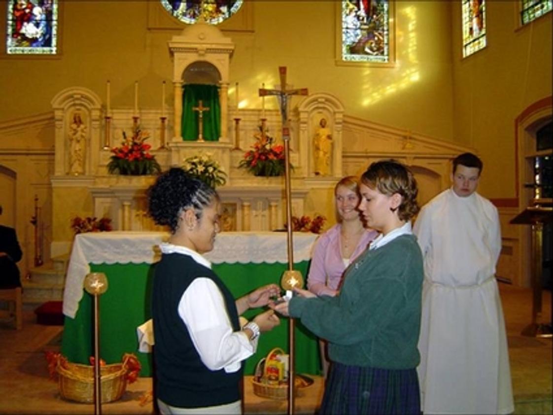Lowell Catholic Photo - Although two-thirds of our students practice the Catholic faith, our students represent a variety of faith backgrounds.