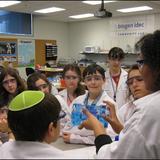 Maimonides School Elementary Section Photo - Our Middle School students visited the lab at Biogen Idec in Cambridge.