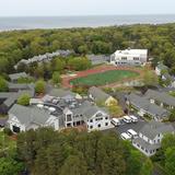 Riverview School Inc Photo - An aerial view of our campus located in East Sandwich, Massachusetts on Cape Cod. The beaches along Cape Cod Bay are a short walk from campus.