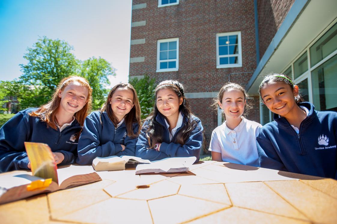 Ursuline Academy Photo - "Sisterhood" is a word frequently used to describe friendships at Ursuline that often transcend grade levels.