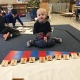 Dearborn Heights Montessori Center Photo #1 - Math is exciting in an authentic Montessori classroom.
