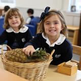 The Grosse Pointe Academy Photo #3 - GPA's Early School students (Pre-K to Kindergarten) learns about Practical Life where they perform tasks like washing, pouring, and cutting.