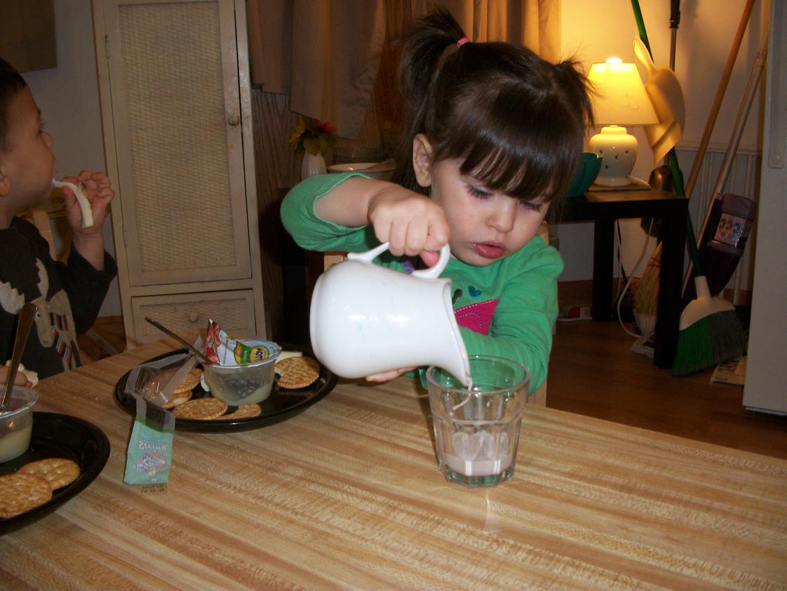 Midland Montessori School Photo - Practical Life Skills: Pouring
