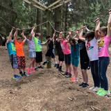 St. John Lutheran School Photo #7 - In 5th grade, students and chaperones attend a nearby overnight Christian camp, as they learn about nature, spend time in worship with daily devotions, and enjoy fun activities such as kayaking, leather crafts, and making s'mores at the nightly bonfire!