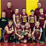 St. John's Lutheran School Photo #8 - Coach M. and Coach Z. with the Boys' J.V. Basketball team in the winter of 2015. These boys experienced great success on and off the court while here at SJL.