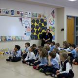 St. Mary Catholic School Photo #3 - A visit from a children's author and illustrator.