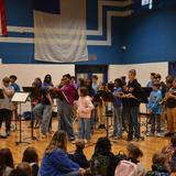 St. Peter's Lutheran School Photo #9 - Band performace during a pep rally.