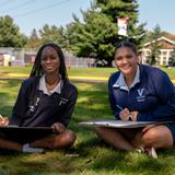 Visitation School Photo - Upper School Biology students utilize the Visitation 60 acre campus for research