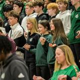 Holy Family Catholic High School Photo #5 - Holy Family students celebrate their faith through daily student-led Convocation and all-school Mass. They are encouraged to live the word of God through service to others. Students of all faith traditions are welcome.