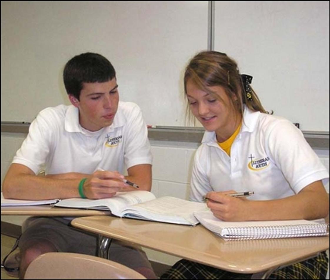 Lutheran High School South Photo #1 - Our college-prep curriculum in a Christ-centered environment prepares each of our students for many options and choices for college. Ninety-eight percent of our students continue their education in a college or university.