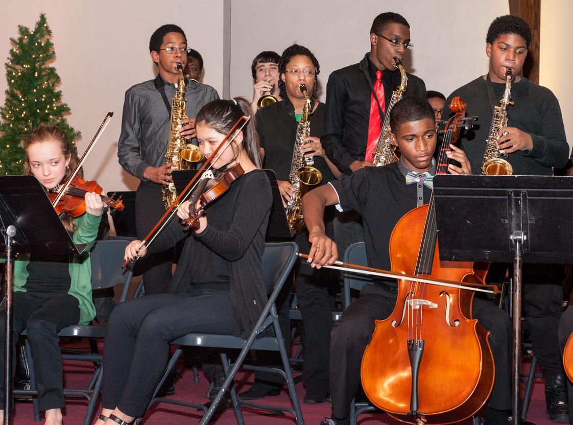 North County Christian School Photo #1 - Orchestra, string ensemble and jazz band perform separately and together throughout the school year.
